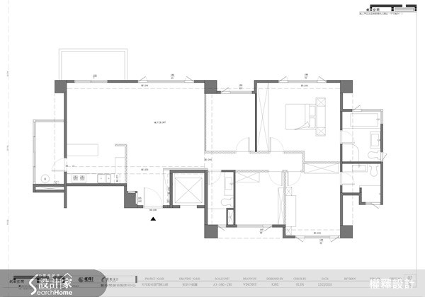42坪中古屋(5~15年)＿混搭風案例圖片＿權釋設計＿權釋_70之60