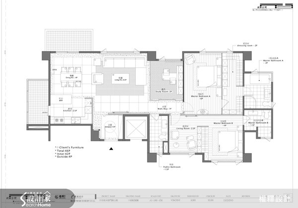 42坪中古屋(5~15年)＿混搭風案例圖片＿權釋設計＿權釋_70之61
