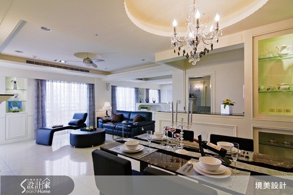 27坪新成屋(5年以下)＿新古典案例圖片＿境美室內裝修有限公司＿境美_01之1
