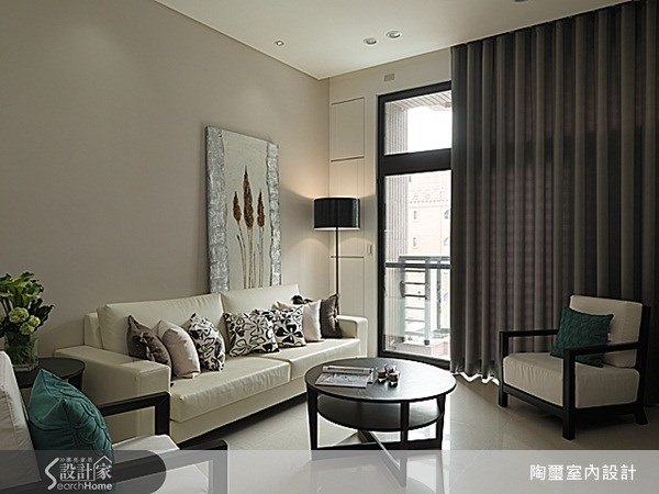 40坪中古屋(5~15年)＿現代風客廳案例圖片＿陶璽空間設計＿陶璽_05之3
