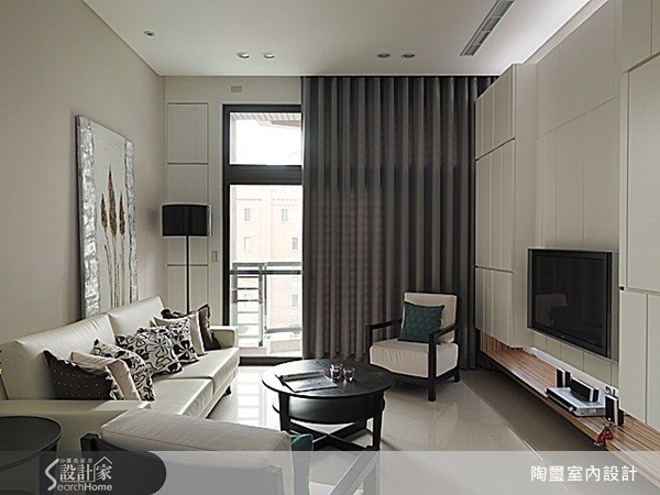 40坪中古屋(5~15年)＿現代風客廳案例圖片＿陶璽空間設計＿陶璽_05之4