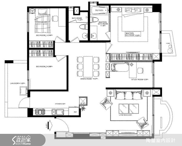 40坪中古屋(5~15年)＿現代風案例圖片＿陶璽空間設計＿陶璽_05之14