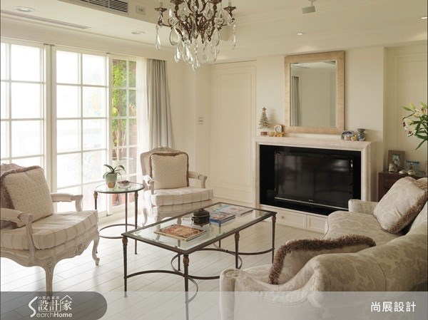 40坪中古屋(5~15年)＿新古典客廳案例圖片＿尚展空間設計＿尚展_29之2