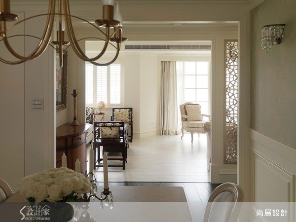 40坪中古屋(5~15年)＿新古典客廳餐廳案例圖片＿尚展空間設計＿尚展_29之9