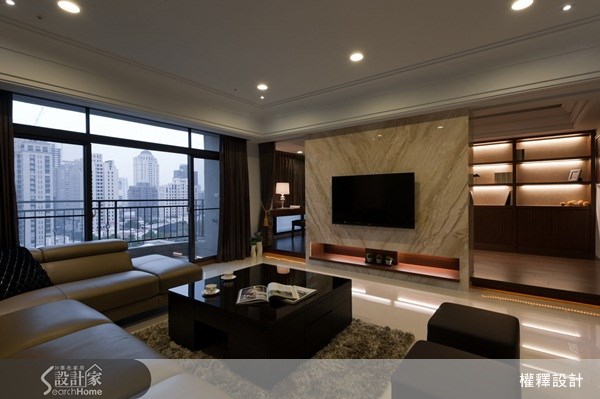 40坪新成屋(5年以下)＿奢華風案例圖片＿權釋設計＿權釋_74之5