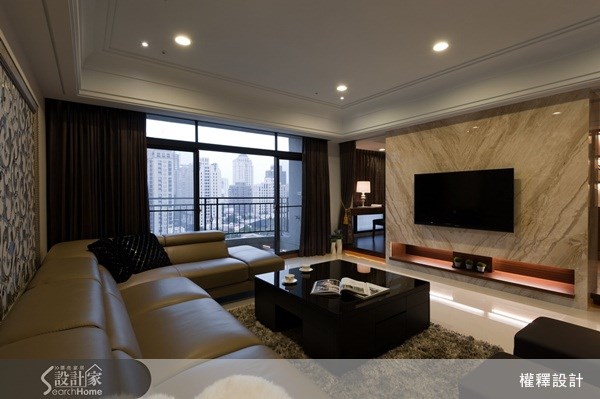 40坪新成屋(5年以下)＿奢華風案例圖片＿權釋設計＿權釋_74之4