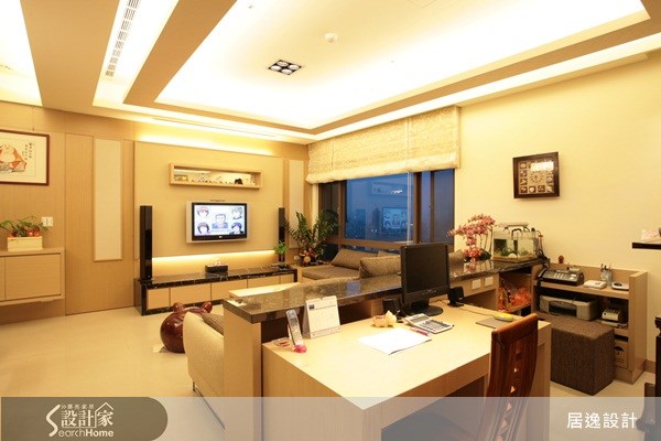 30坪新成屋(5年以下)＿休閒風客廳案例圖片＿江榮裕建築師+居逸室內設計＿江榮裕_20之6