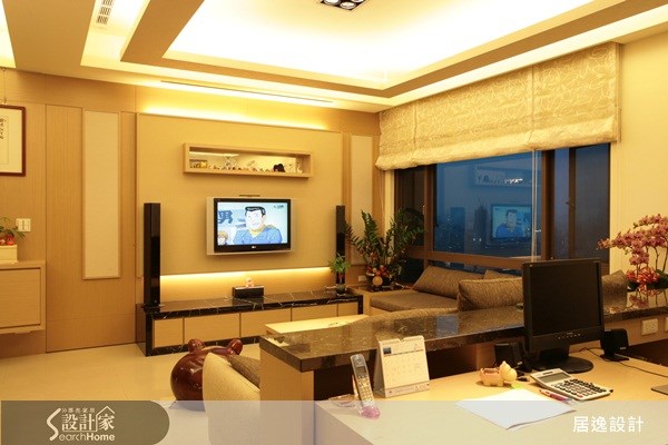 30坪新成屋(5年以下)＿休閒風客廳案例圖片＿江榮裕建築師+居逸室內設計＿江榮裕_20之2