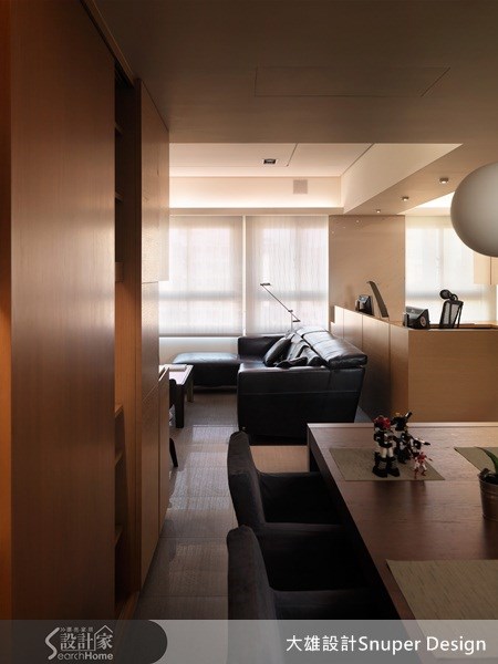 40坪新成屋(5年以下)＿現代風客廳餐廳走廊案例圖片＿大雄室內設計Snuper Design＿大雄_01之9