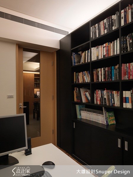 40坪新成屋(5年以下)＿現代風書房案例圖片＿大雄室內設計Snuper Design＿大雄_01之10