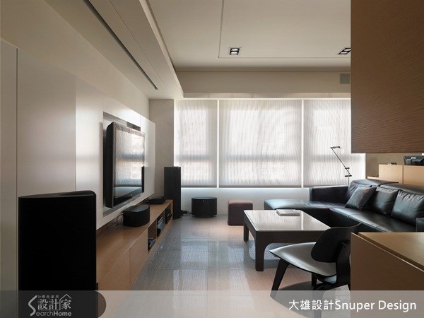40坪新成屋(5年以下)＿現代風客廳案例圖片＿大雄室內設計Snuper Design＿大雄_01之2