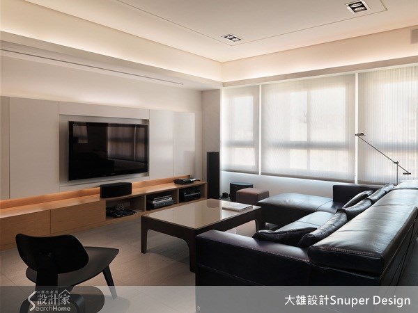 40坪新成屋(5年以下)＿現代風客廳案例圖片＿大雄室內設計Snuper Design＿大雄_01之4