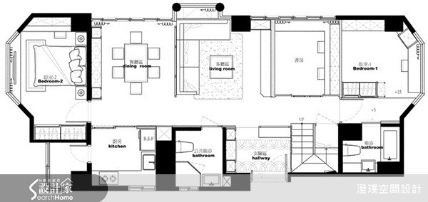40坪老屋(16~30年)＿新古典案例圖片＿澄璞空間設計＿澄璞_01之17