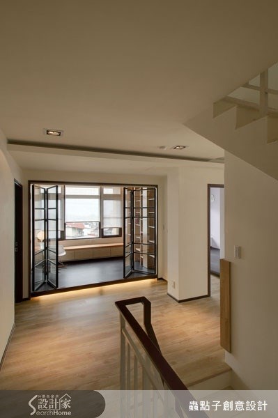 100坪新成屋(5年以下)＿現代風樓梯案例圖片＿蟲點子創意設計＿蟲點子_01之17