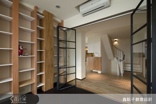 100坪新成屋(5年以下)＿現代風書房案例圖片＿蟲點子創意設計＿蟲點子_01之18