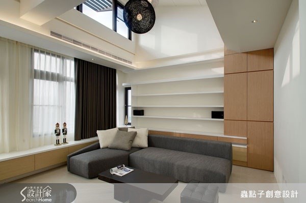100坪新成屋(5年以下)＿現代風客廳案例圖片＿蟲點子創意設計＿蟲點子_01之30