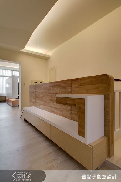 100坪新成屋(5年以下)＿現代風走廊案例圖片＿蟲點子創意設計＿蟲點子_01之36