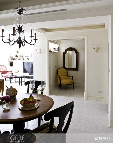 40坪新成屋(5年以下)＿鄉村風客廳餐廳案例圖片＿尚展空間設計＿尚展_30之9