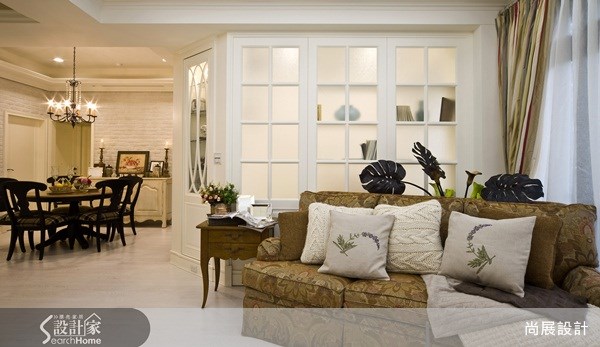 40坪新成屋(5年以下)＿鄉村風客廳案例圖片＿尚展空間設計＿尚展_30之4