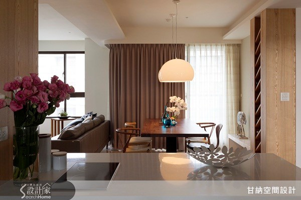 38坪新成屋(5年以下)＿現代風吧檯案例圖片＿甘納空間設計＿甘納_01之9