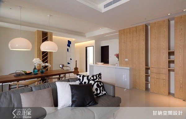 38坪新成屋(5年以下)＿現代風客廳案例圖片＿甘納空間設計＿甘納_01之6