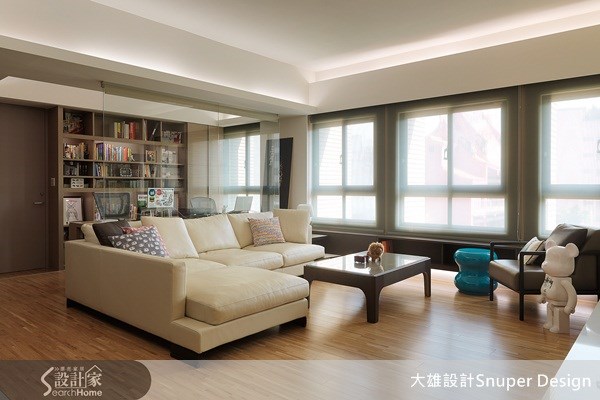 40坪新成屋(5年以下)＿北歐風客廳案例圖片＿大雄室內設計Snuper Design＿大雄_02之2