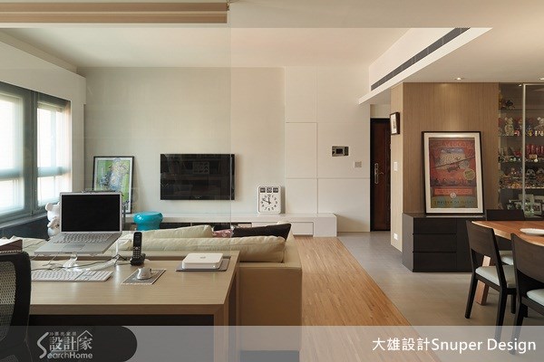 40坪新成屋(5年以下)＿北歐風客廳書房案例圖片＿大雄室內設計Snuper Design＿大雄_02之14