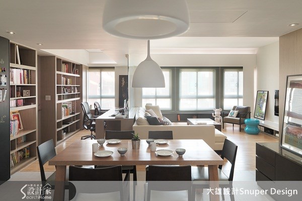 40坪新成屋(5年以下)＿北歐風客廳餐廳案例圖片＿大雄室內設計Snuper Design＿大雄_02之7