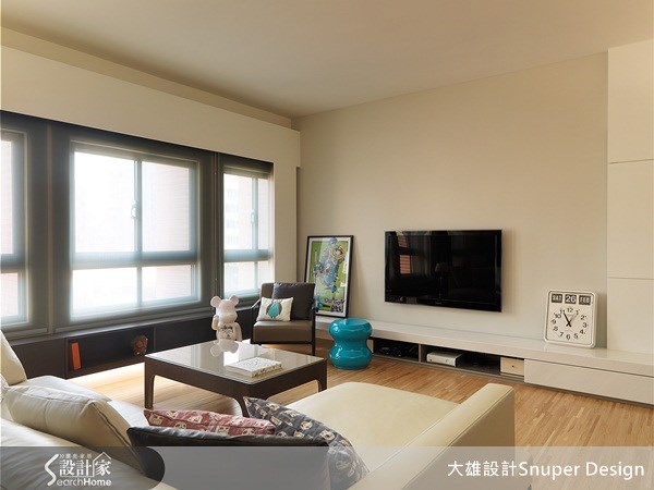 40坪新成屋(5年以下)＿北歐風客廳案例圖片＿大雄室內設計Snuper Design＿大雄_02之3