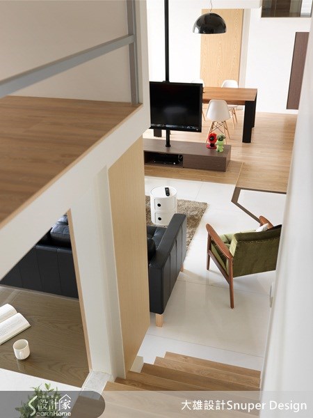 32坪中古屋(5~15年)＿北歐風客廳樓梯案例圖片＿大雄室內設計Snuper Design＿大雄_03之6