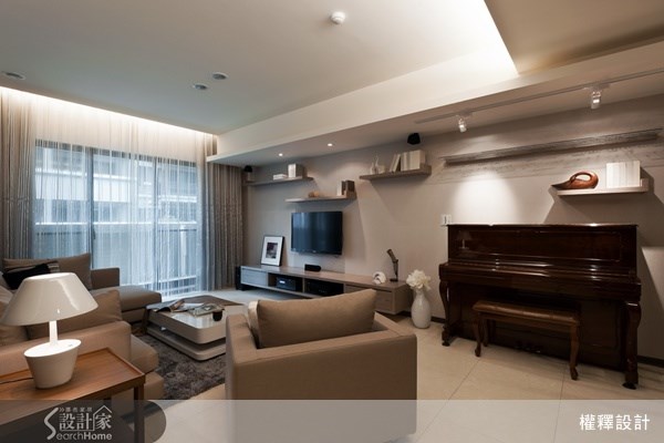 34坪新成屋(5年以下)＿現代風案例圖片＿權釋設計＿權釋_79之2