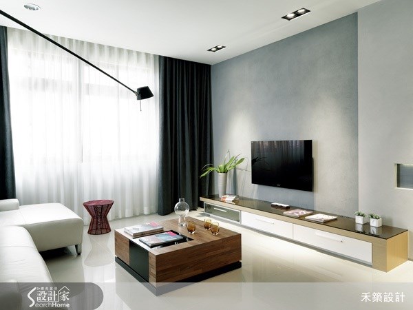 37坪新成屋(5年以下)＿北歐風客廳案例圖片＿禾築國際設計＿禾築_14之2