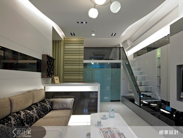 32坪中古屋(5~15年)＿現代風客廳案例圖片＿絕享設計＿絕享_33之2