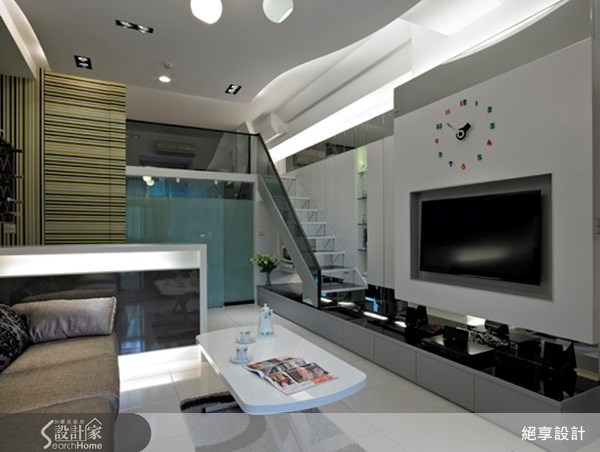 32坪中古屋(5~15年)＿現代風客廳案例圖片＿絕享設計＿絕享_33之3
