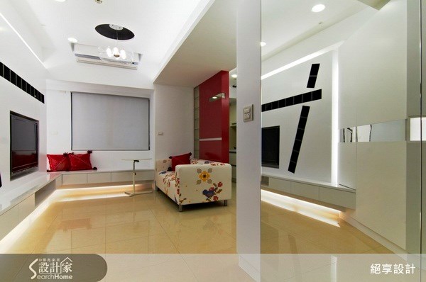 17坪新成屋(5年以下)＿現代風客廳案例圖片＿絕享設計＿絕享_34之2