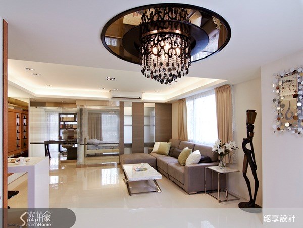 33坪中古屋(5~15年)＿現代風客廳案例圖片＿絕享設計＿絕享_35之1