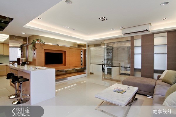 33坪中古屋(5~15年)＿現代風客廳案例圖片＿絕享設計＿絕享_35之3
