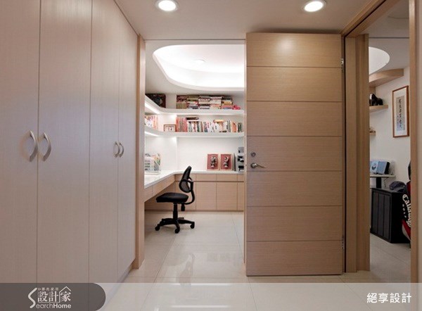 26坪中古屋(5~15年)＿現代風書房案例圖片＿絕享設計＿絕享_36之17
