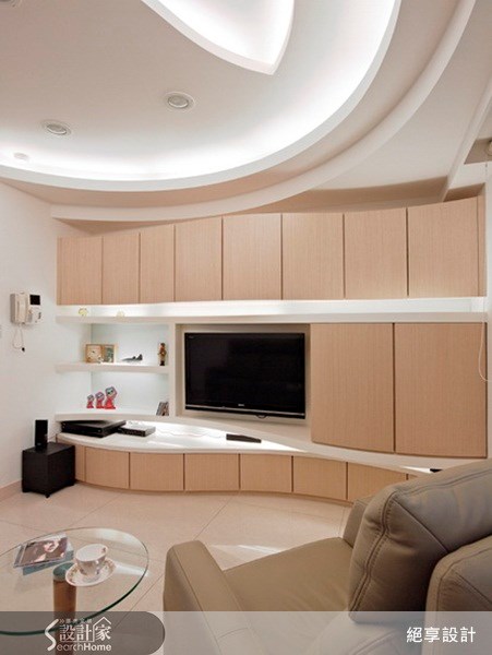 26坪中古屋(5~15年)＿現代風客廳案例圖片＿絕享設計＿絕享_36之7