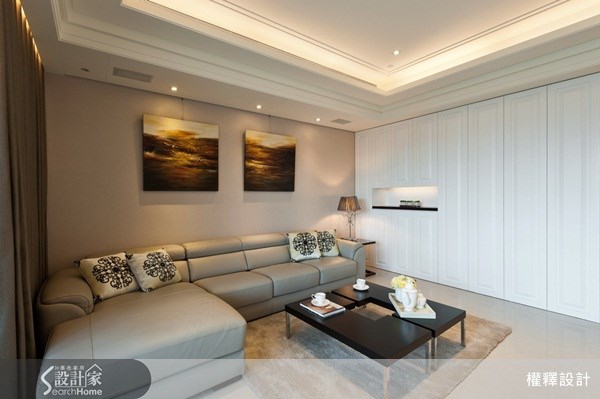 36坪新成屋(5年以下)＿新古典案例圖片＿權釋設計＿權釋_83之7