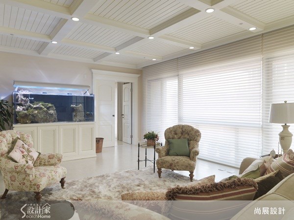 100坪新成屋(5年以下)＿美式風客廳案例圖片＿尚展空間設計＿尚展_32之13