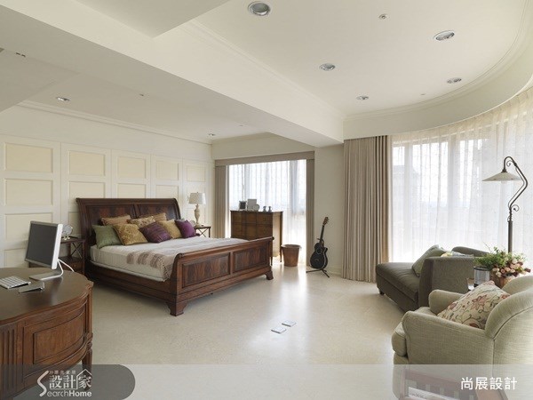 100坪新成屋(5年以下)＿美式風臥室案例圖片＿尚展空間設計＿尚展_32之16