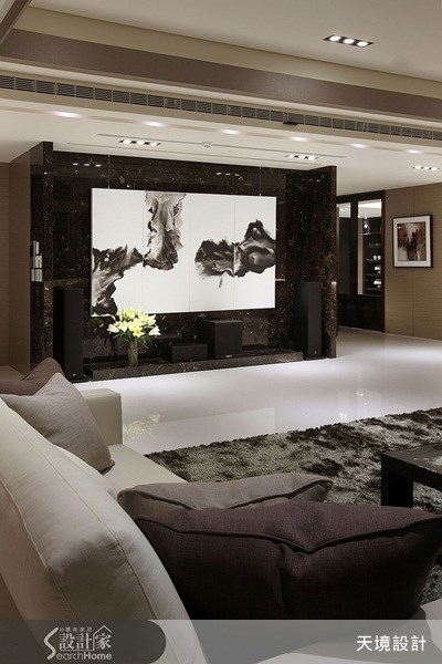 260坪新成屋(5年以下)＿奢華風客廳案例圖片＿天境空間設計＿天境_10之3