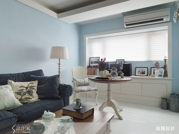 25坪中古屋(5~15年)＿鄉村風客廳案例圖片＿尚展空間設計＿尚展_34之4