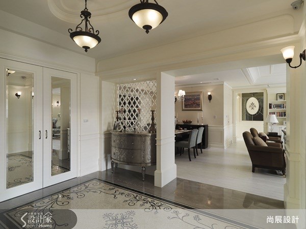 50坪新成屋(5年以下)＿美式風玄關客廳案例圖片＿尚展空間設計＿尚展_35之2