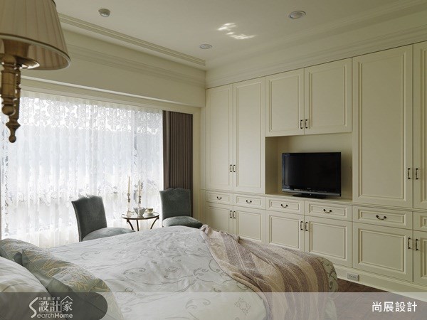 50坪新成屋(5年以下)＿美式風臥室案例圖片＿尚展空間設計＿尚展_35之26