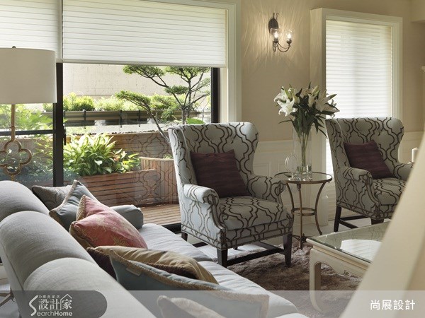 50坪新成屋(5年以下)＿美式風客廳案例圖片＿尚展空間設計＿尚展_35之14