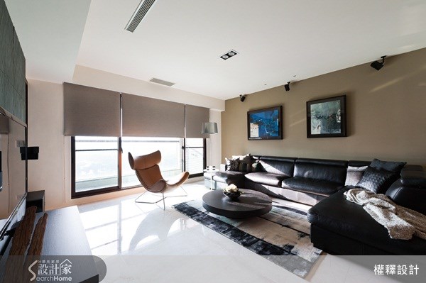 60坪新成屋(5年以下)＿現代風案例圖片＿權釋設計＿權釋_84之1