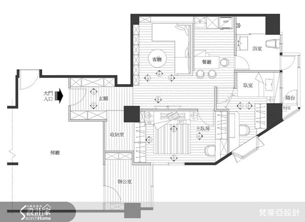 32坪中古屋(5~15年)＿現代風案例圖片＿梵蒂亞設計＿梵蒂亞_09之21