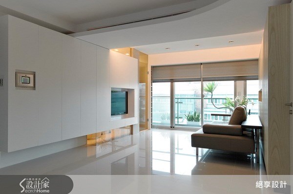 21坪新成屋(5年以下)＿現代風客廳案例圖片＿絕享設計＿絕享_41之3